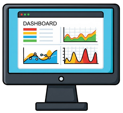 Ícone de Gestão em Tempo Real
